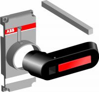 ABB 1SCA106608R1001 Ручка управления OTV1000EK черная для прямой установки на рубильники OT1000..2500