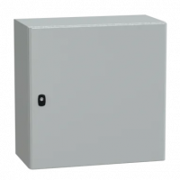 NSYS3D6630P Шкаф Spacial 600x600x300 с платой IP66 Schneider Electric Серый