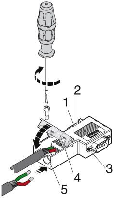 Phoenix contact 2313708 SUBCON-PLUS-PROFIB/90/PG/SC Шинный штекер D-SUB