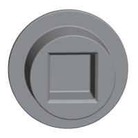Schneider Electric NSYSFLOCKSG8 ПЛОСКАЯ НАКЛ. + КВАДРАТНОЕ ГНЕЗДО 8 ММ