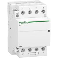 Schneider Electric A9C20844 МОДУЛЬНЫЙ КОНТАКТОР iCT40A 4НО 220/240В АС 50ГЦ
