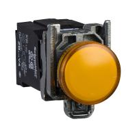 Schneider Electric XB4BV5B5 СИГНАЛЬНАЯ ЛАМПА, ОРАНЖ., ВСТР. СВЕТОДИОД, 400 В
