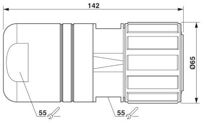 Phoenix contact 1607503 SL-5ES1N8A8002 Кабельный соединитель