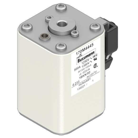 170M4445 Быстрый предохранитель 500A 1250V 1BKN/80 AR CU