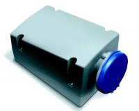 ABB 2CMA168414R1000 Розетка для монтажа на поверхность с подключением шлейфа 232RL1, 32A, 2P+E, IP44, 1ч