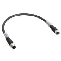Schneider Electric TCSXCN1M1F15E Шина ТМ7, прямой M12-B 4pin, Male-Female, 15м
