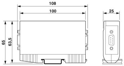 Phoenix contact 2803069 DT-UFB-V24/S-9-SB Устройство защиты от перенапряжений