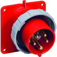 ABB 2CMA166646R1000 Вилка панельная с угловым фланцем 332BAU6W, 32A, 3P+E, IP67, 6ч