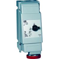 ABB 2CMA162742R1000 Розетка для тяжелых условий с выключателем и механической блокировкой 3125MVS6WH, 125A, 3P+E, IP67, 6ч