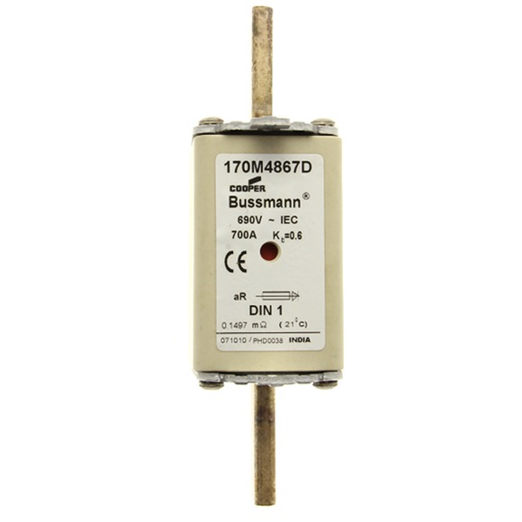 170M4866D Быстрый предохранитель 630A 690V aR DIN 1 HSDNH