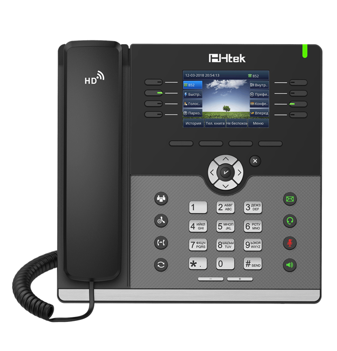 Htek UC924 RU - стационарный IP-телефон