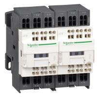 КОНТАКТОР РЕВЕРС. D 3Р, 12 A, НО+НЗ, 24V DС, 2.4 ВТ, ПРУЖИННЫЙ ЗАЖИМ
