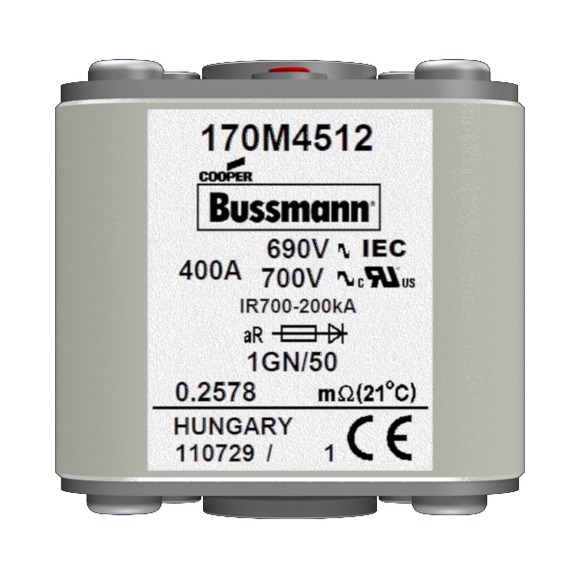 170M4511 Быстрый предохранитель 350A 690V 1GN/50 AR UC