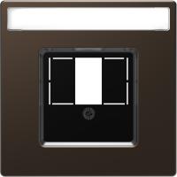 Schneider Electric MTN4250-6052 MERTEN D-Life ЦЕНТРАЛЬНАЯ НАКЛАДКА для TAE/Audio/USB, МОККО