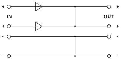 Phoenix contact 2320160 QUINT-DIODE/48DC/2X20/1X40 Диод