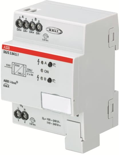DG/S2.64.5.1 DALI Контроллер освещения ABB, цвет, 2 канала