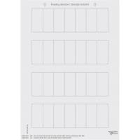 Schneider Electric MTN618319 SM,ЭТИКЕТКИ ДЛЯ 1-, 2- ИЛИ 4-КН.ВЫКЛ,БЕЛ