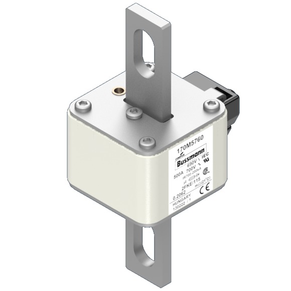 170M5760 Быстрый предохранитель 500A 690V 2FKE/115 AR UC
