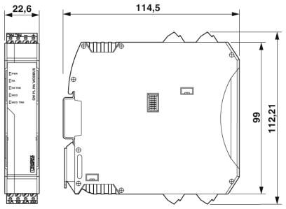 Phoenix contact 2316364 GW PL PA/MODBUS Преобразователь протоколов