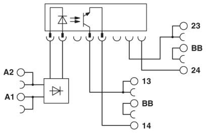 Phoenix contact 2982786 PLC-OSC- 24DC/ 24DC/  5/ACT Модуль полупроводникового реле