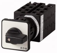 15855 Ступенчатые выключатели, контакты: 14, 20 A, Передняя панель: 0-7, 45 °, с фиксацией, Центральный монтаж (T0-7-15135/EZ)