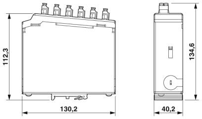 Phoenix contact 1019710 FOC-FDX20-PP-LCD6-MM Кабельная коробка