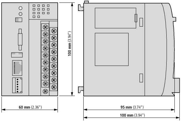 262158 Модульный ПЛК , 24VDC , 8DI , 6DO , Ethernet, RS232 , CAN, 2 Мб , Web Server (XC-CPU201-EC512K-8DI-6DO-XV)