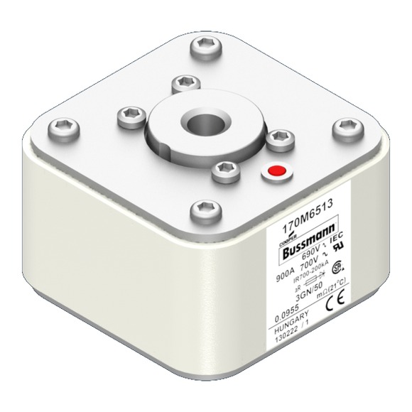 170M6513 Быстрый предохранитель 900A 690V 3GN/50 AR UC
