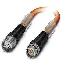 Phoenix contact 1619293 K-12-M23 M9/5,0-E00/M23 F8 Штекерный разъем, пластиковая заливка с обеих сторон