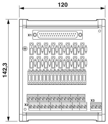 Phoenix contact 2906185 UM-D37M/DS/FU/LED/DG/C3/L C Интерфейсный модуль