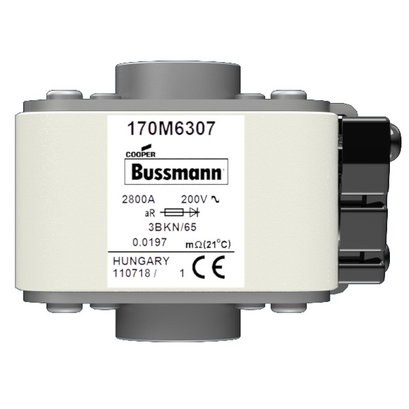 170M6307 Быстрый предохранитель 2800A 200V 3BKN/65 AR