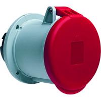 ABB 2CMA167520R1000 Розетка панельная с прямым унифицированным фланцем 363RU6, 63A, 3P+E, IP44, 6ч