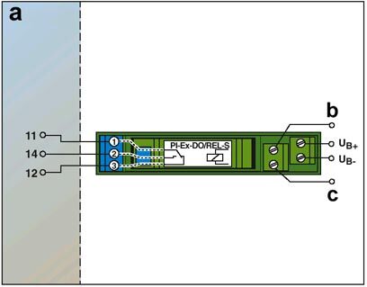 Phoenix contact 2835325 PI-EX-ES-1/3 Базовый клеммный блок