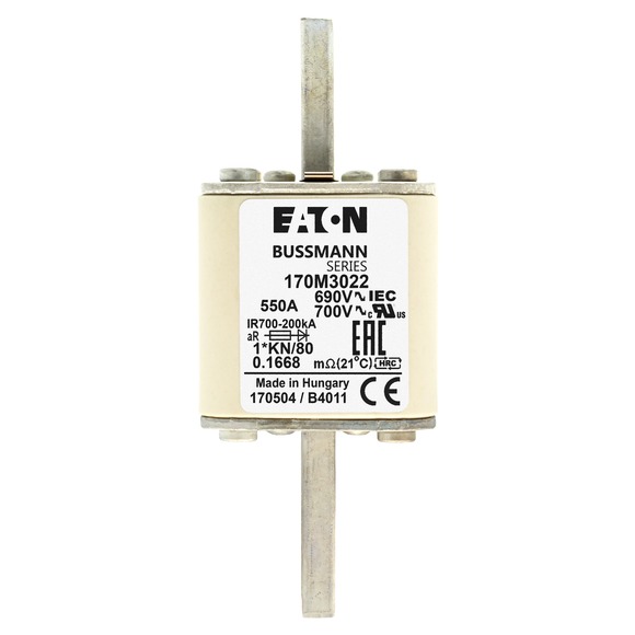 170M3022 Быстрый предохранитель 550A 690V 1*/80 AR UC