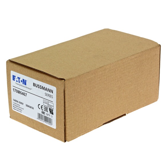 170M6467 Быстрый предохранитель 1400A 690V 3BKN/50 AR UC