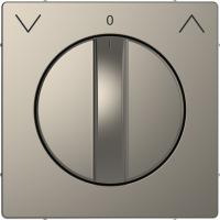 Schneider Electric MTN3875-6050 MERTEN D-Life ЦЕНТРАЛЬН. НАКЛАДКА д/поворот. мех-ма рольставней, НИКЕЛЬ