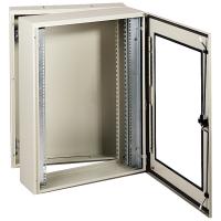 Schneider Electric NSYVD2M14U4 ШКАФ 19" С ПРОЗР. ДВ. 2-КОРП.14U ГЛ.380