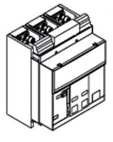 ABB 1SDA074143R1 Комплект силовых выводов стационарного выключателя F на нижние выводы E6.2 F 3шт