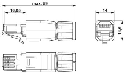 Phoenix contact 1419179 VS-PPC/PL-IP20-93K-LI/5,0 Патч-кабель