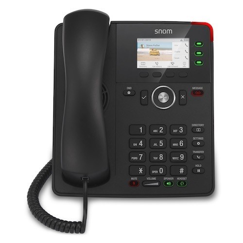 Snom D717 чёрный - стационарный IP-телефон