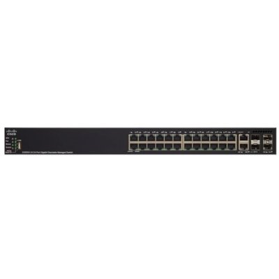 Коммутатор Cisco SG550X-24P-K9-EU
