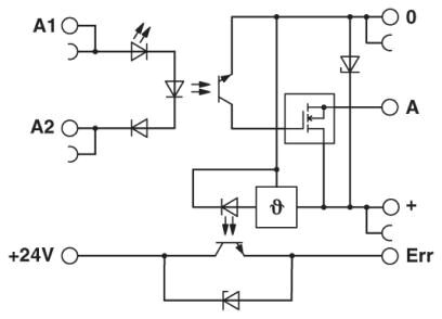 Phoenix contact 2982702 PLC-OSC- 24DC/ 24DC/ 10/R Модуль полупроводникового реле