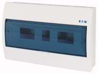 280348 EATON/MOELLER BC-O-1/18-ECO Компактный щит навесного исполнения, 1ряд, 18 модулей, прозрачная дверь, пластик (арт.280348)