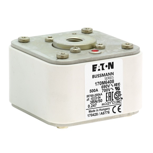 170M6408 Быстрый предохранитель 500A 690V 3BN/50 AR UC