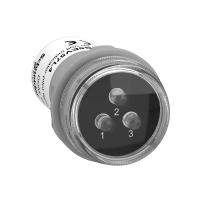 Schneider Electric XB5EV57L4 СИГН. ЛАМПА,3-ХФАЗН., БЕЛЫЕ LED, 400В