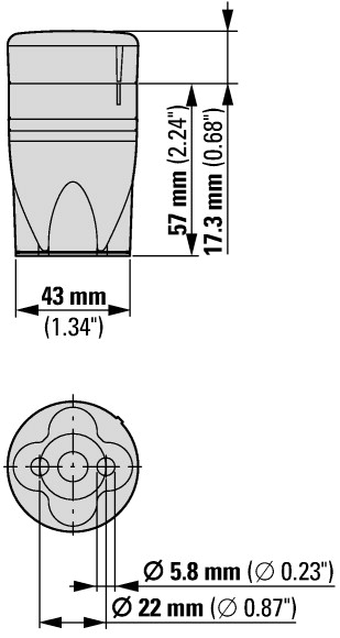 171300 Базовый модуль;внутренние крепежные отверстия (SL4-PIB-IMH)