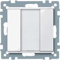 Schneider Electric MTN617125 SM,1 КН. ВЫКЛ PLUS, АКТ.БЕЛ.БЛ