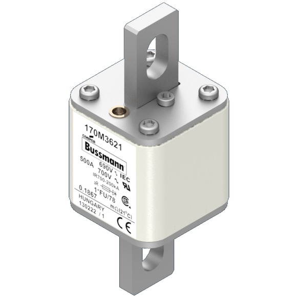 170M3621 Быстрый предохранитель 500A 690V 1*FU/78 AR UC