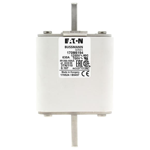170M6194 Быстрый предохранитель 630A 1250V 3TN/110 AR CU