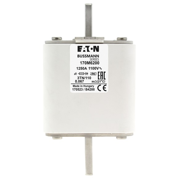 170M6200 Быстрый предохранитель 1250A 1100V 3TN/110 AR